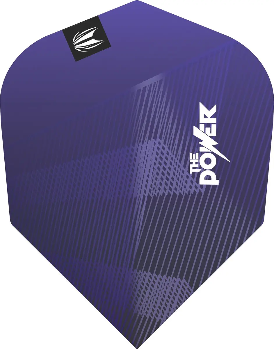 Target Power 336900 Dart Flights - Paars - 3 Stuks