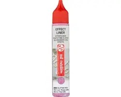 Royal Talens Effect Liner 3D Glitter Rood 28ml