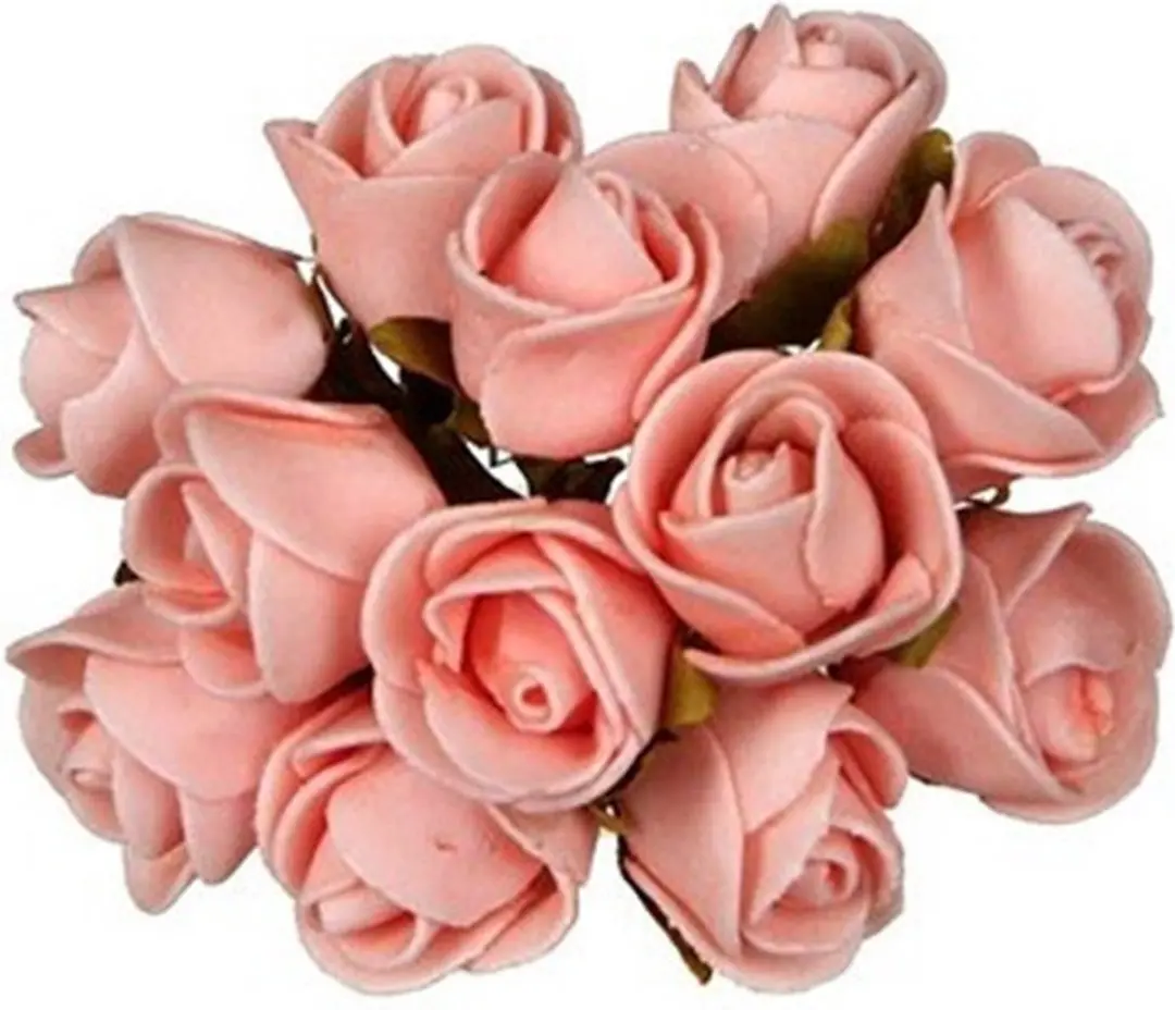 Ideas4seasons Decoratie Roosjes Lichtroze