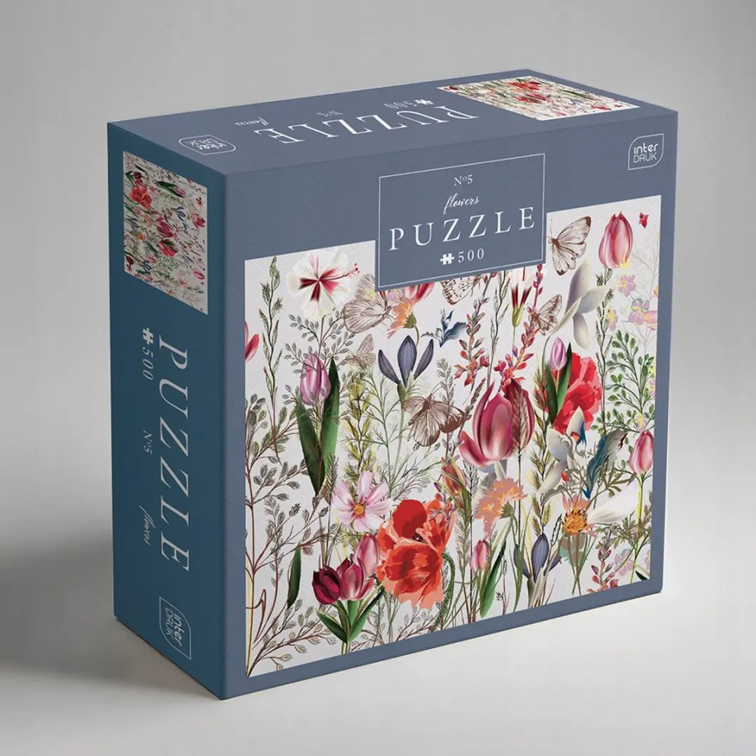 Geronimo Games Interdruk Puzzel 500 Bloemen - 500 Stukjes