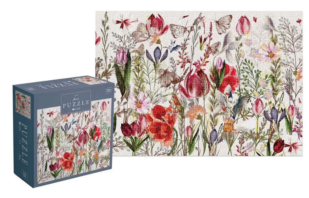 Geronimo Games Interdruk Puzzel 500 Bloemen