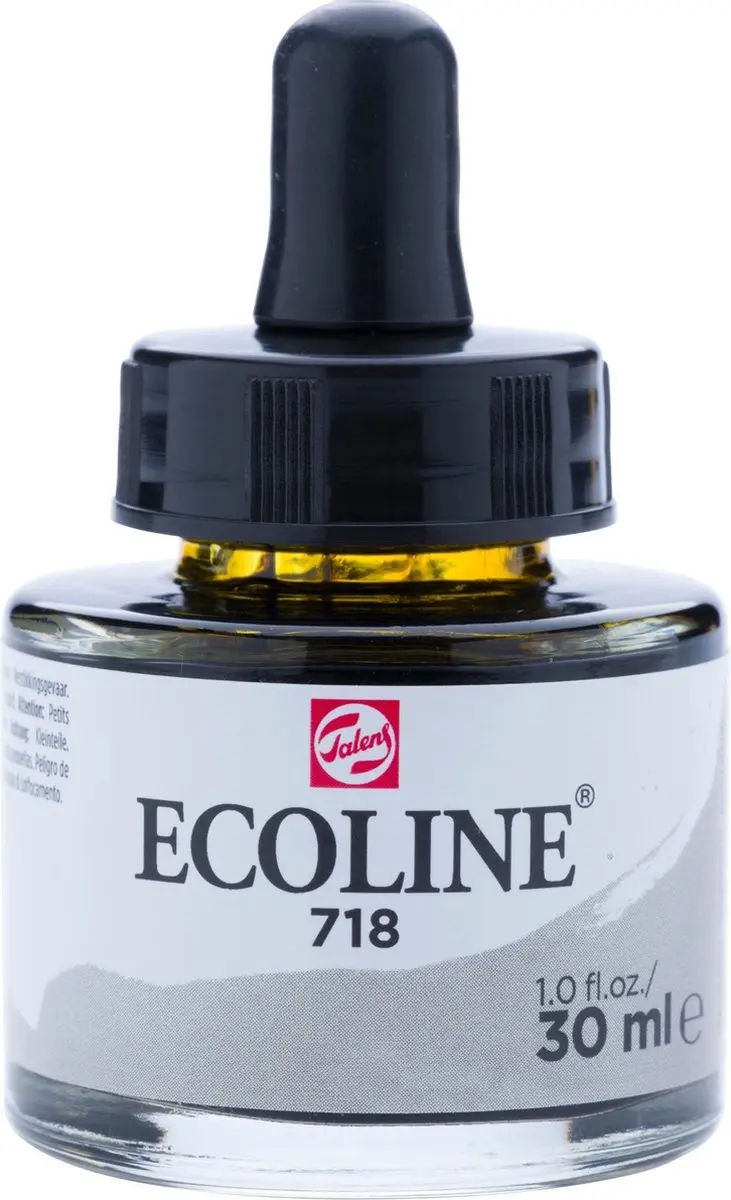 Ecoline 718 Warmgrijs Verf 30ml