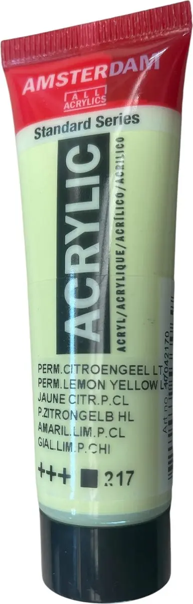 Amsterdam Acryl 217 Perm. Citroengeel 20ml