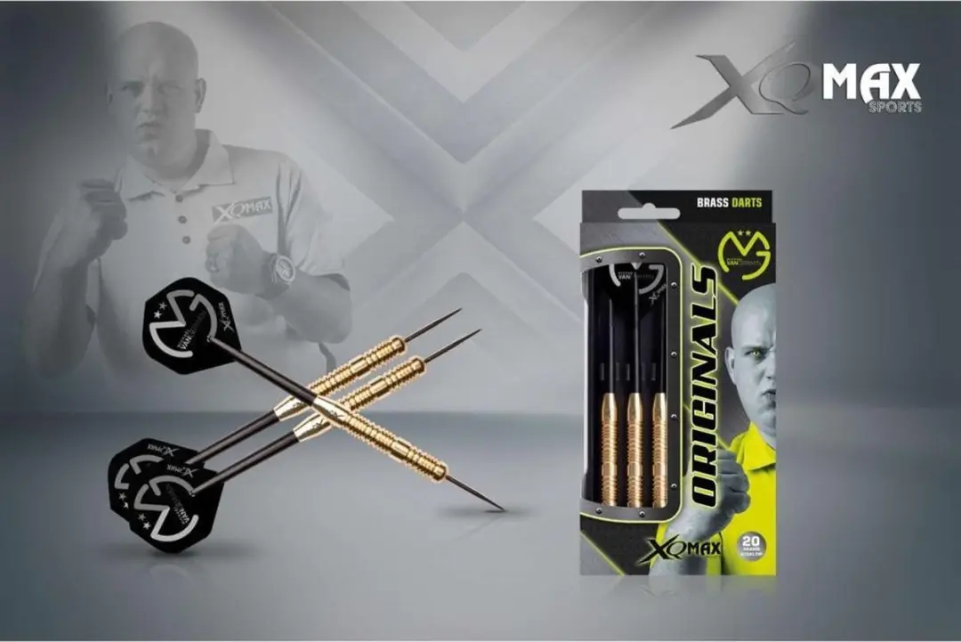 XQMax Michael van Gerwen 100% Brass 20 GR - 3 Stuks - Goud
