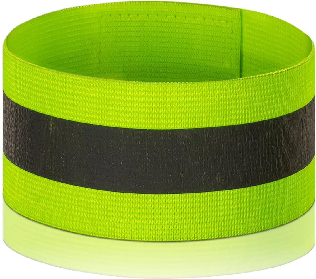 Reer Reflecterende Banden One Size - Neongeel/Zilver