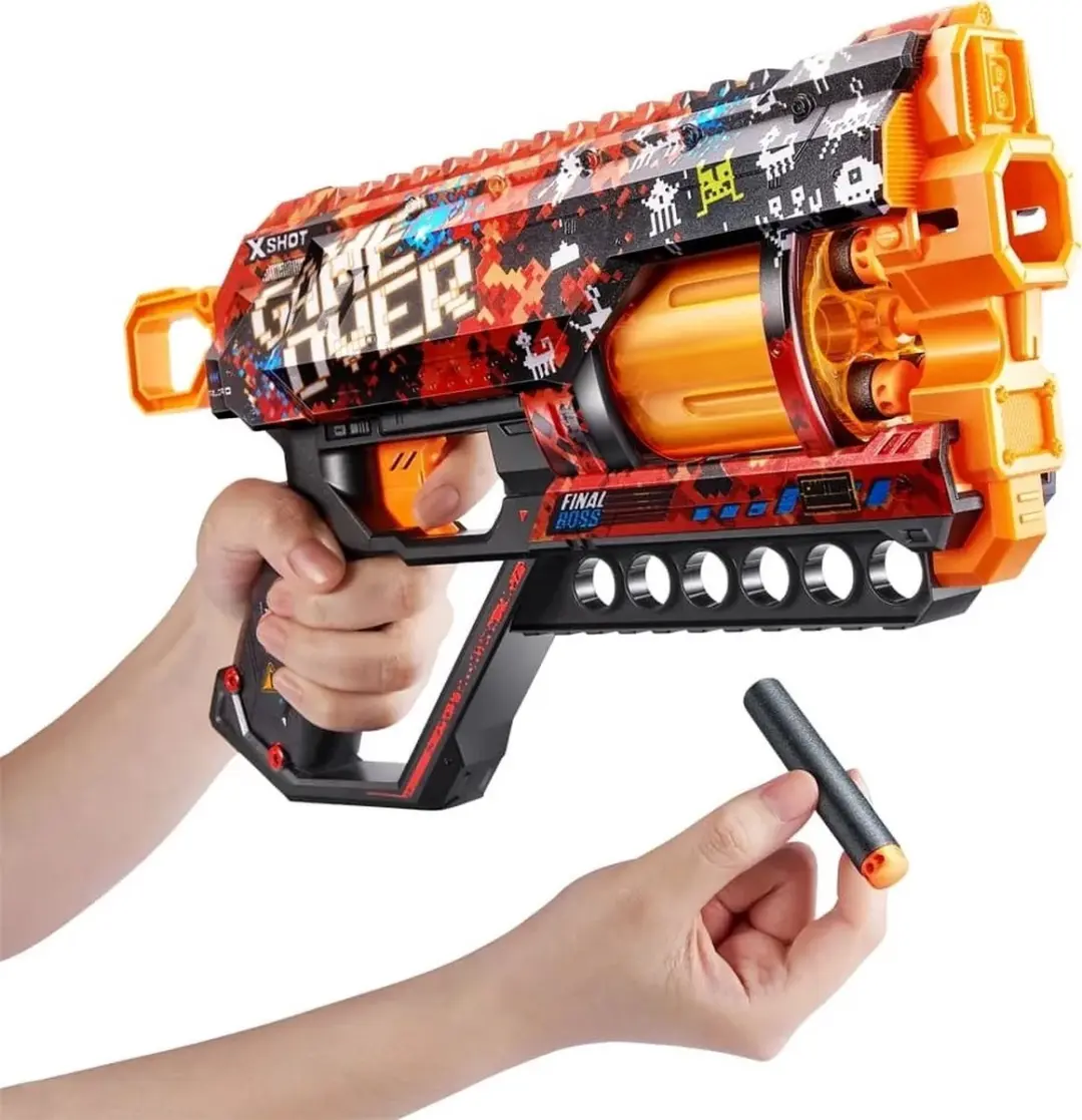 ZURU X-Shot Skins Griefer Game Over Blaster