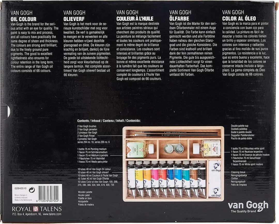 Van Gogh Olieverf Basic 10x40ml