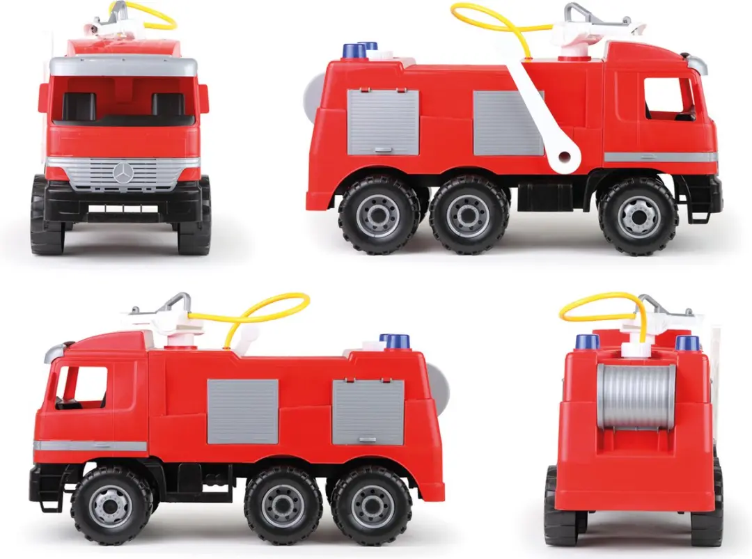 Lena Brandweerwagen Giga Trucks 63cm - Multicolor