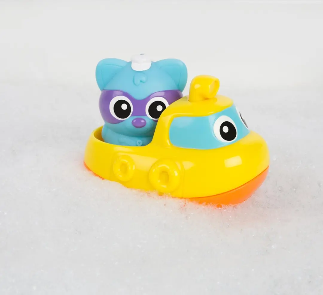 Playgro Rainy Raccoon's Musical Submarine 9321104876294 - Geel/Blauw