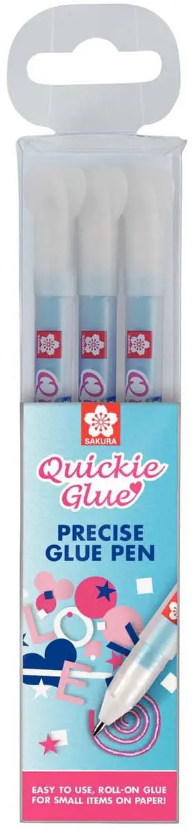 Sakura Set 3 Quickie Glue Pennen - Multicolor