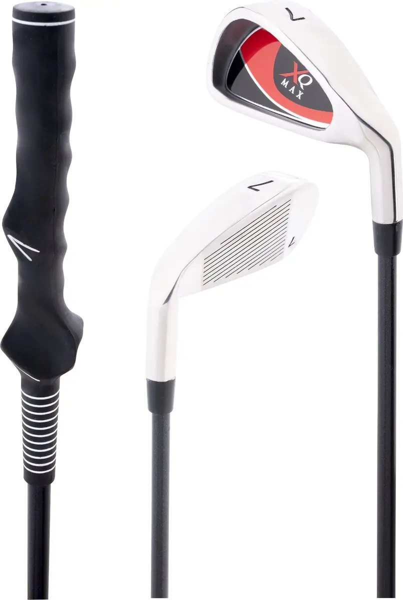 XQMax Golf Training IJzer 7 MRHG - Griptrainer - Zwart