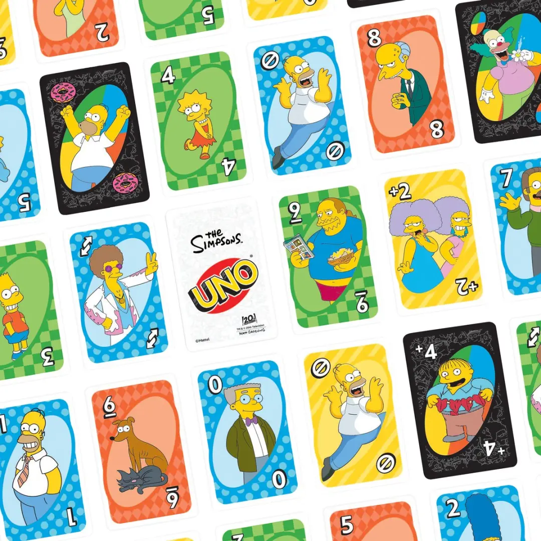Mattel Games UNO The Simpsons - 2 tot 10 Spelers