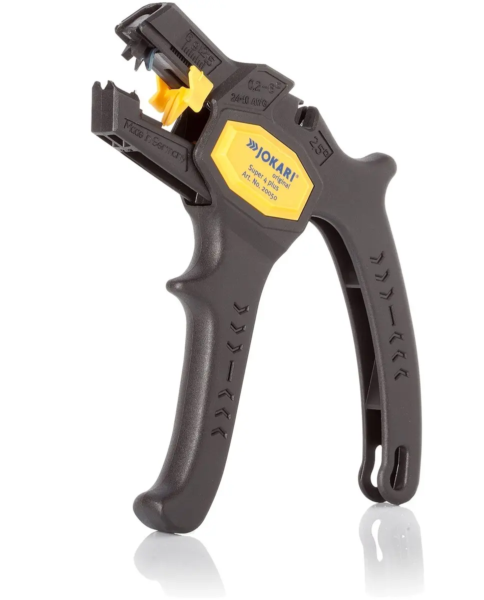 Jokari Automatische Striptang 0,5-4mm² - Zwart/Geel