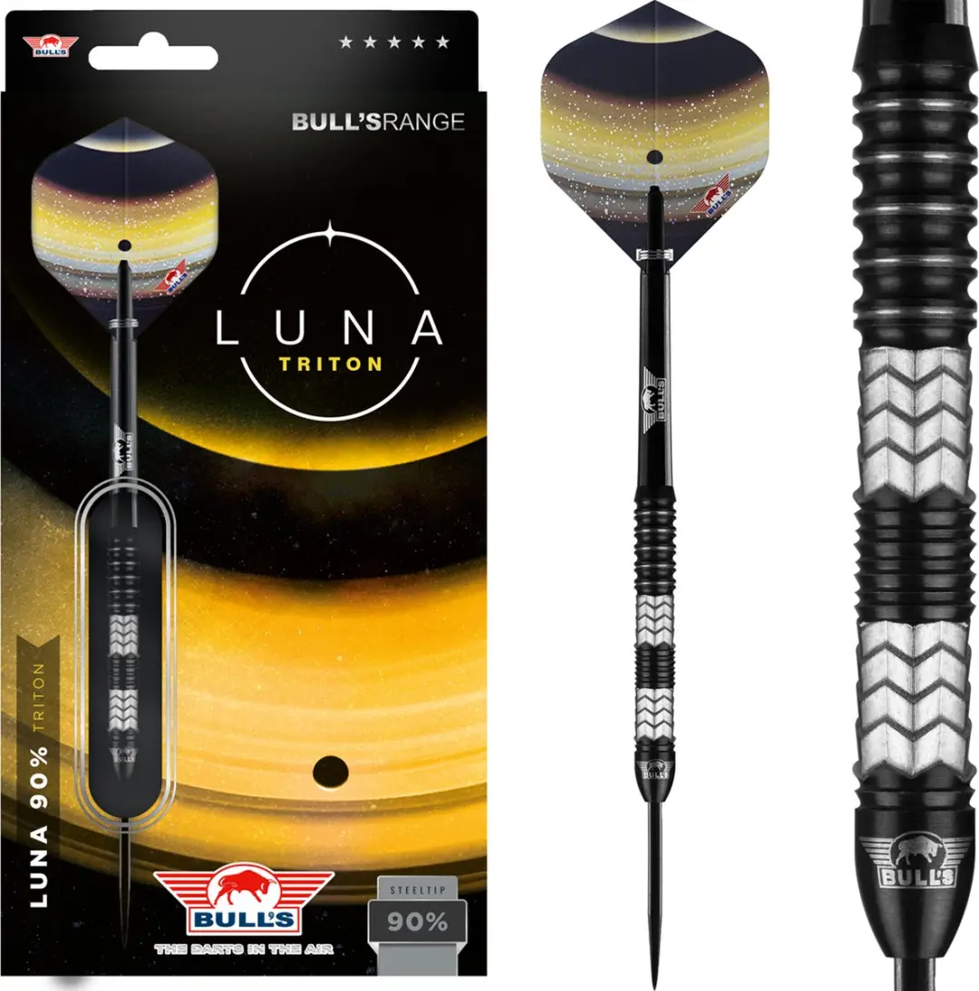Bull's Luna Triton Dartpijlen 90% Tungsten 23g - 3 Stuks