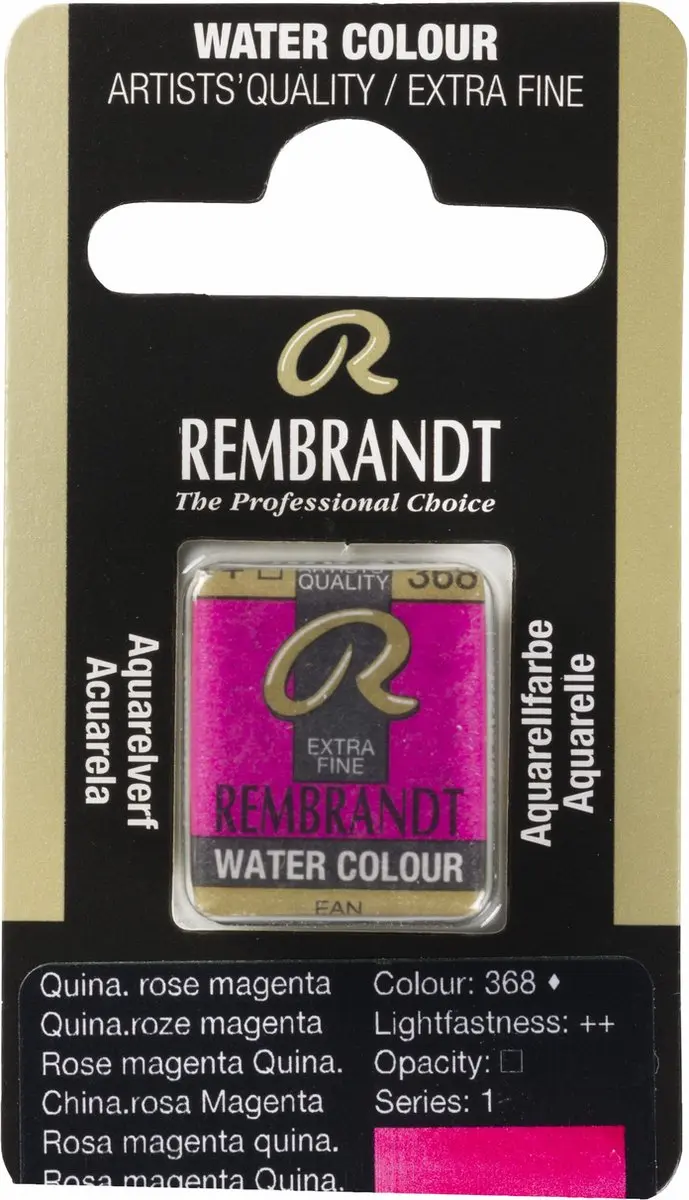 Rembrandt Waterverf Napje Quinacridone Rose Magenta