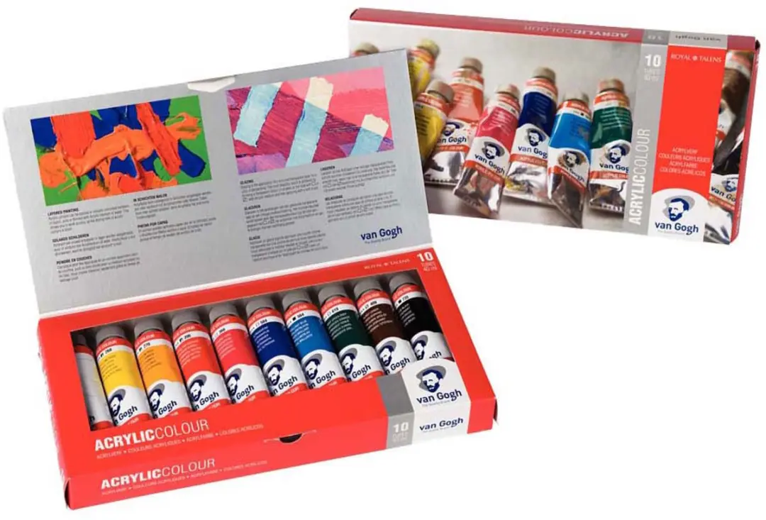 Van Gogh Acrylverf Basisset - 10 Kleuren 40ml