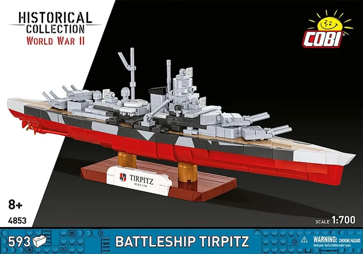 Cobi Battleshop Tripitz 1:700 - 593 Onderdelen