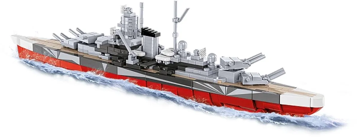Cobi Battleshop Tripitz 1:700 - 593 Onderdelen - afbeelding 6 van 6