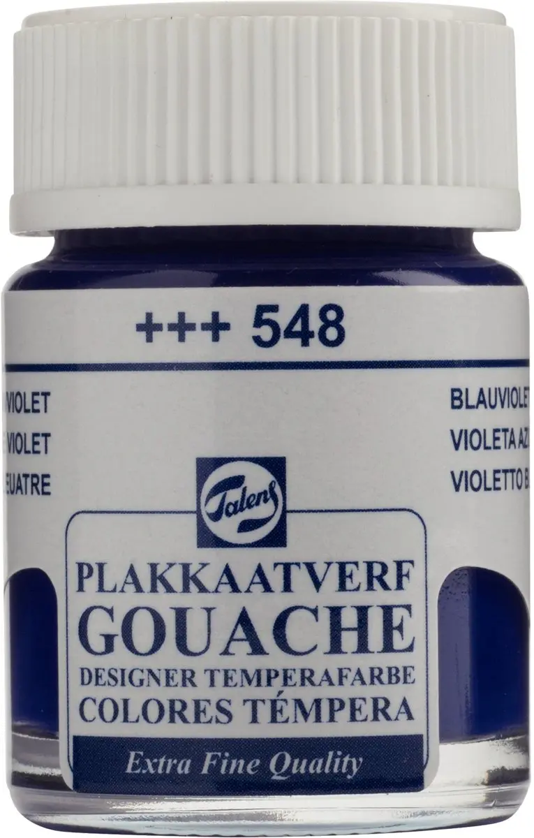 Talens Plakkaatverf Blauw Violet 548