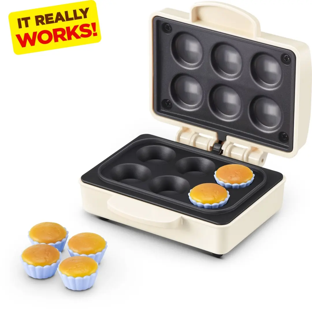 ZURU Mini Brands Magic Cook Kitchen Capsule Muffin Maker 77789J-US - afbeelding 6 van 6