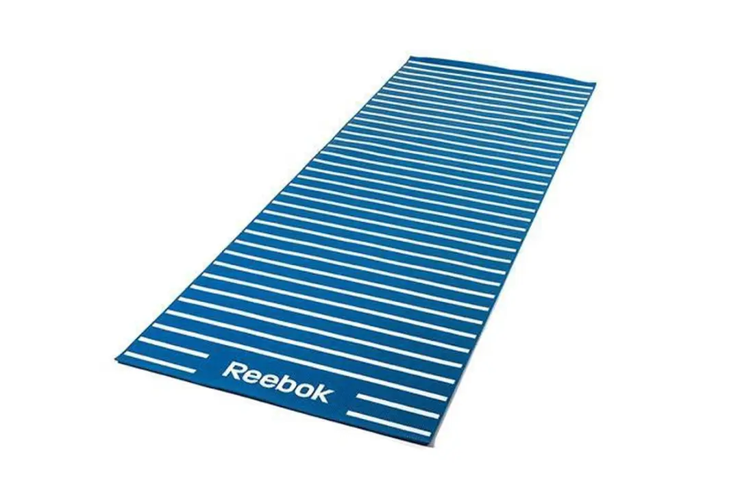 Reebok Yoga Mat Stripes 4mm - Blauw