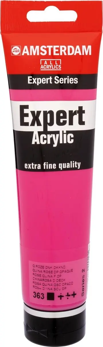 Amsterdam Acrylverf Expert 363 Quinarose Donker Dekkend 150ml