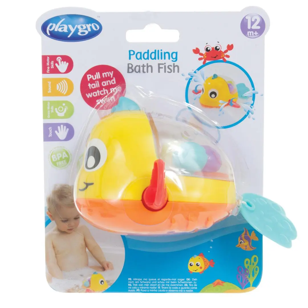 Playgro Paddellend Badvisje P4086377 - Geel