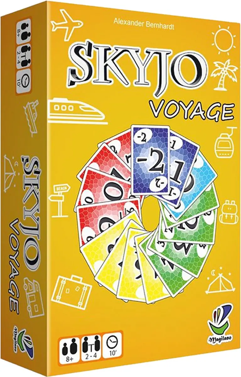 Geronimo Games Skyjo Voyage Reis Kaartspel