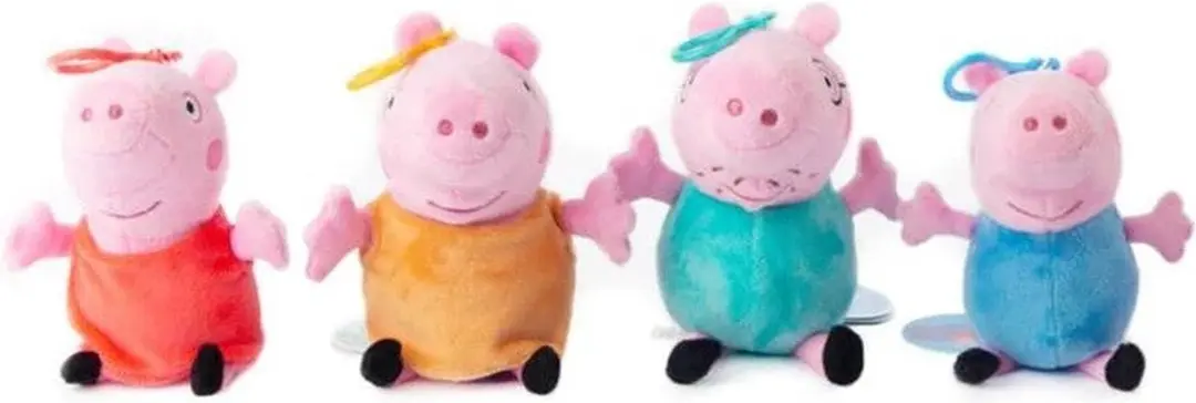 Peppa Pig Plush Clip-On Portemonnee - Groen