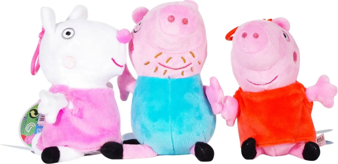 Peppa Pig Plush Clip-On Portemonnee - Groen