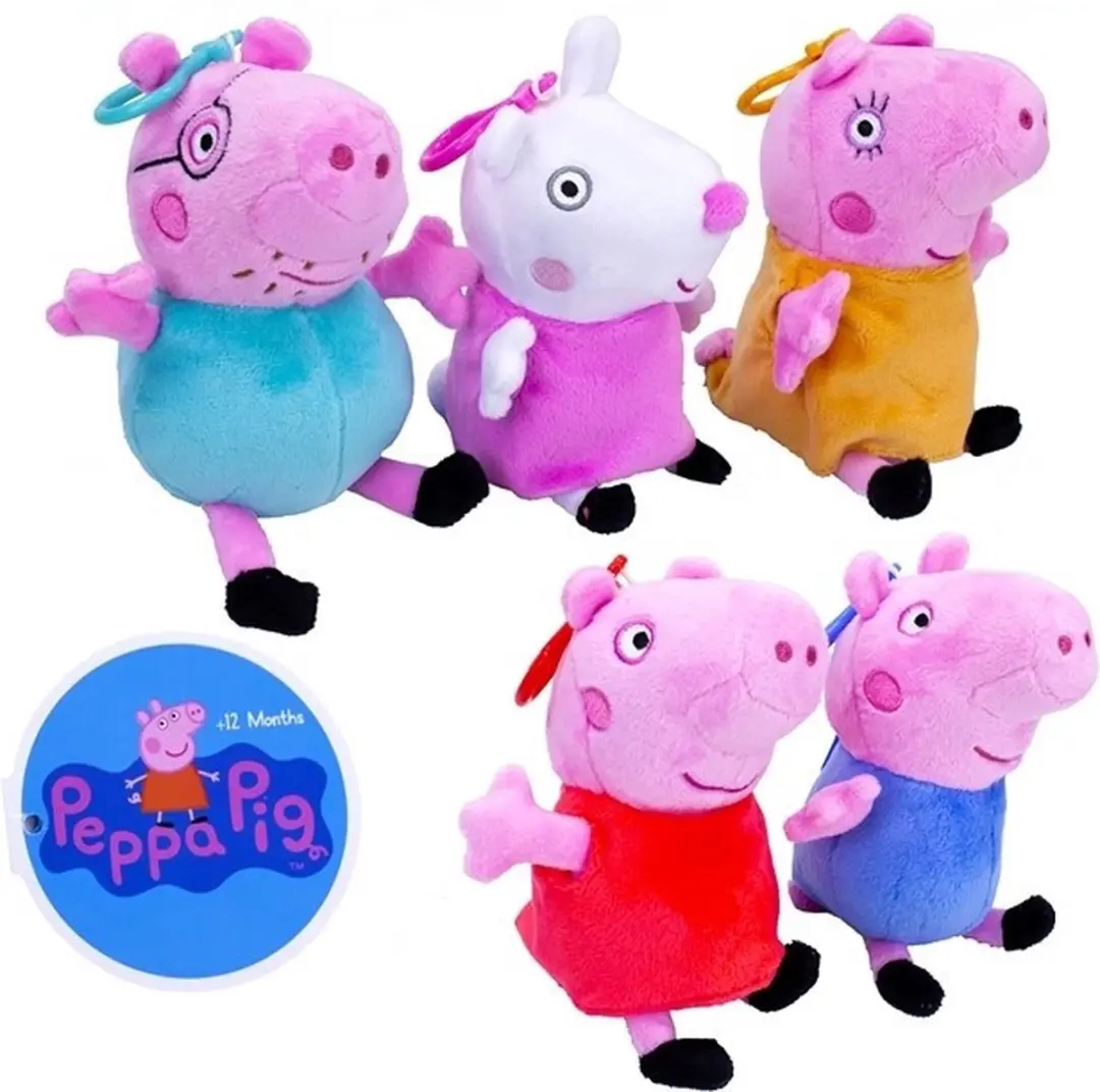 Peppa Pig Plush Clip-On Portemonnee - Groen