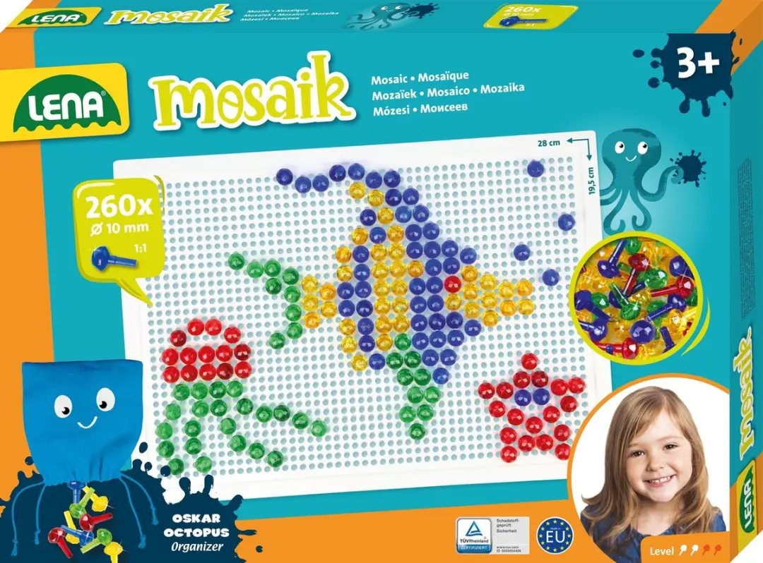 Lena Mozaïekset Transparant 260 Stuks