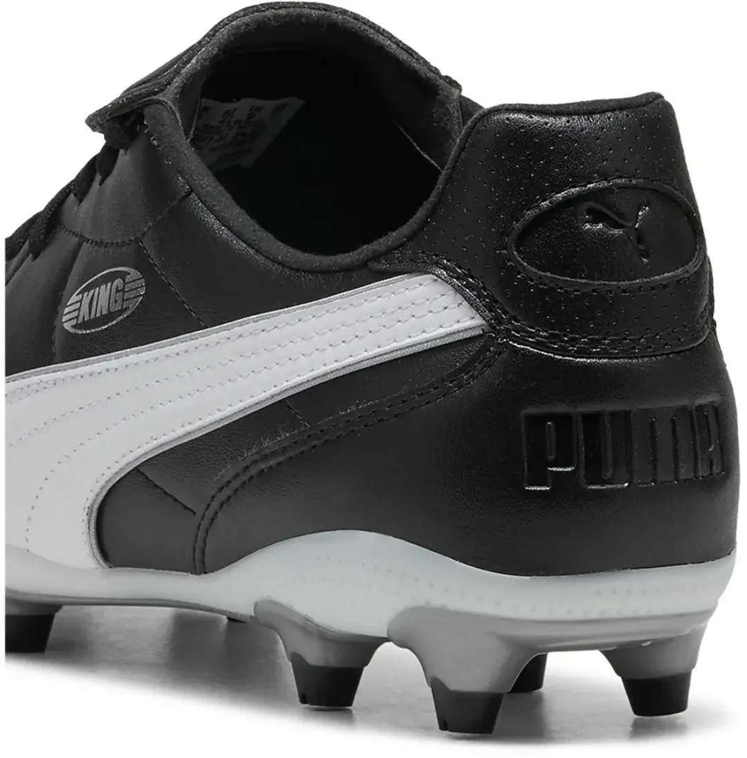PUMA King Liga FG/AG Voetbalschoenen - 39 - Zwart