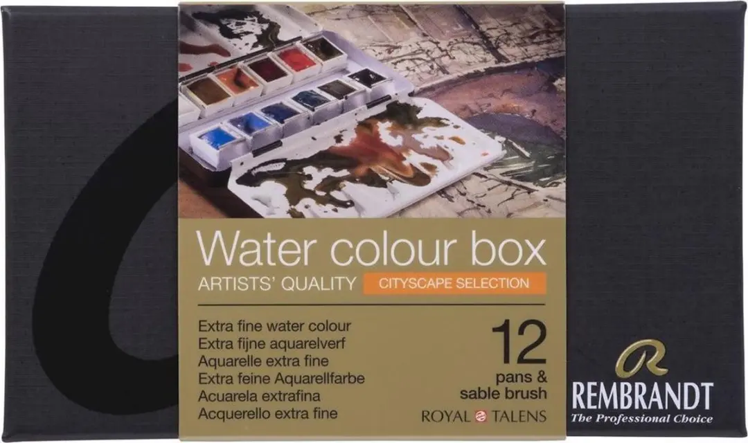 Rembrandt Waterverfset 12 Stuks