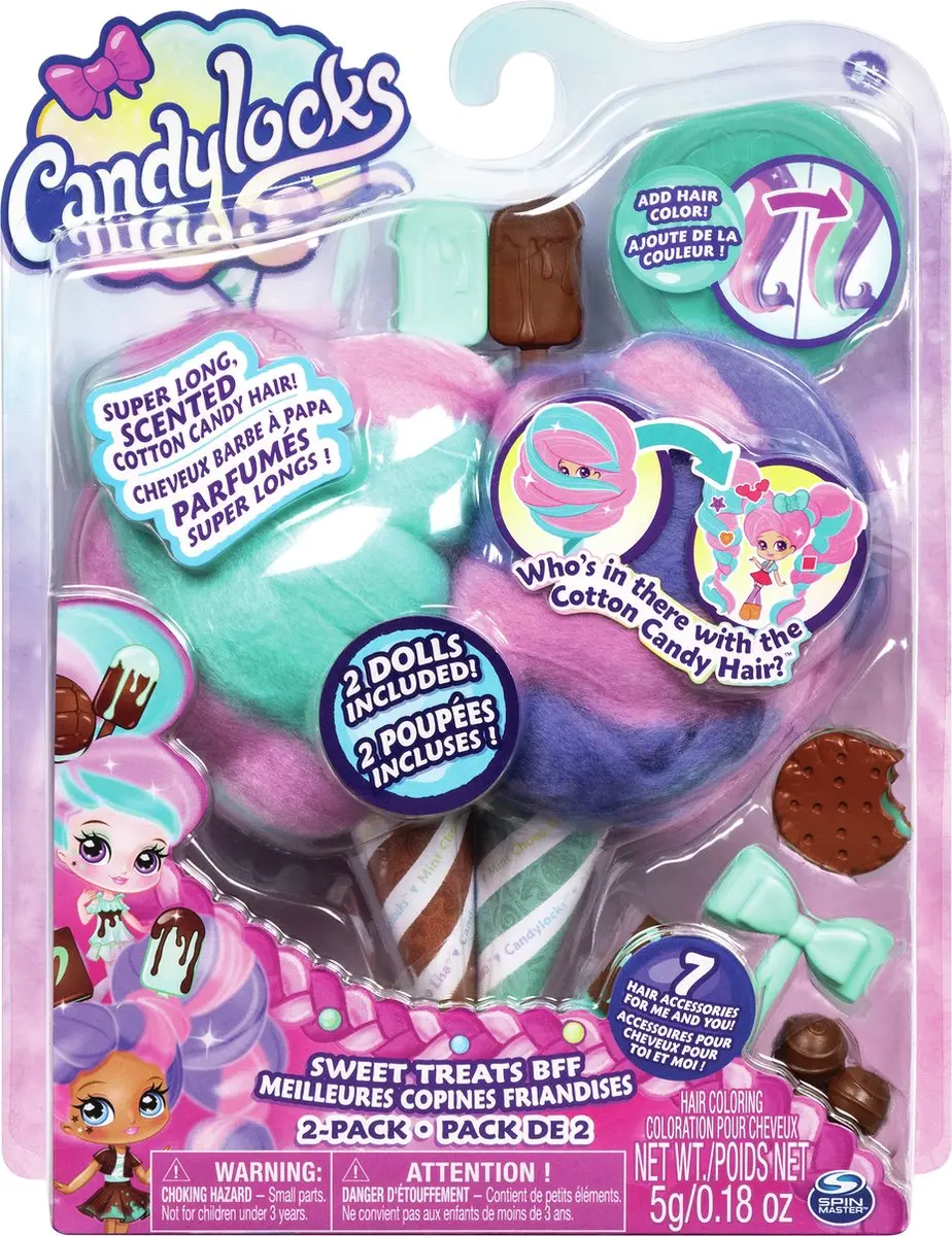 Spin Master Candylocks Sweat Treats BFF Poppen