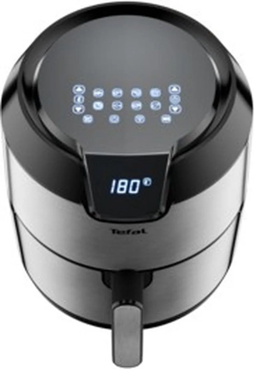 Tefal Easy Fry EY401D Airfryer 4,2L 1500W - 6 Personen - Zwart/RVS