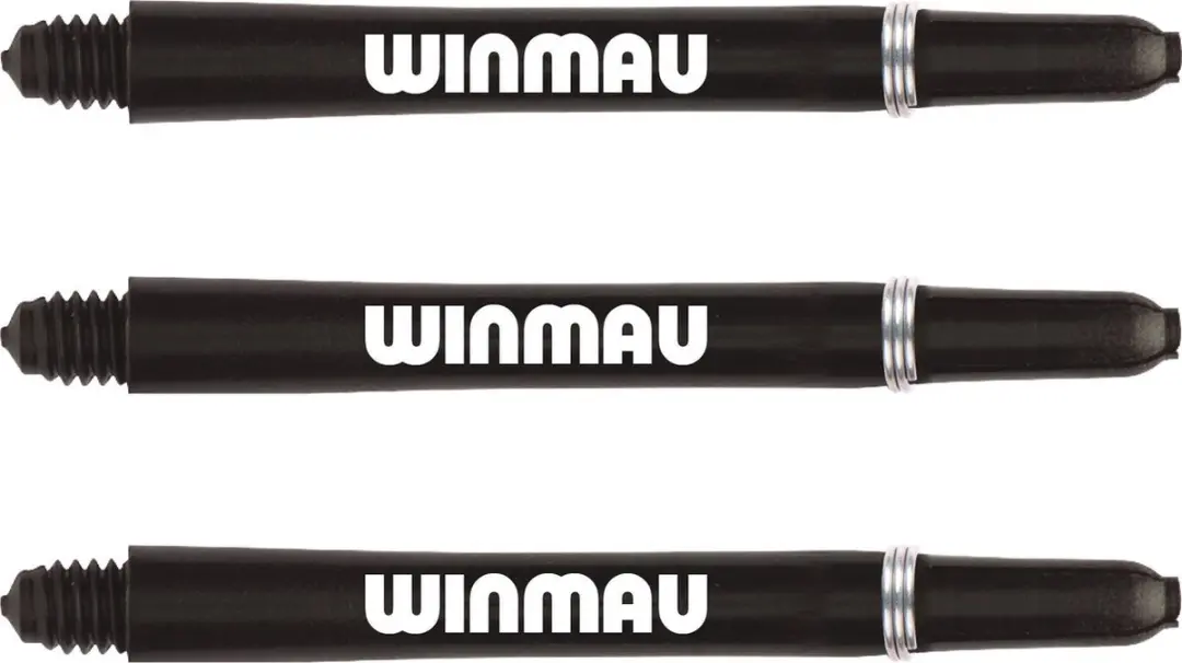 Winmau Dart Shafts Nylon Signature 7010-201 - Zwart - 2 Stuks