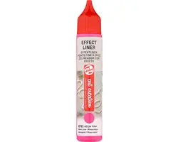 Royal Talens Effect Liner/Dot Stift Neon Roze 28ml