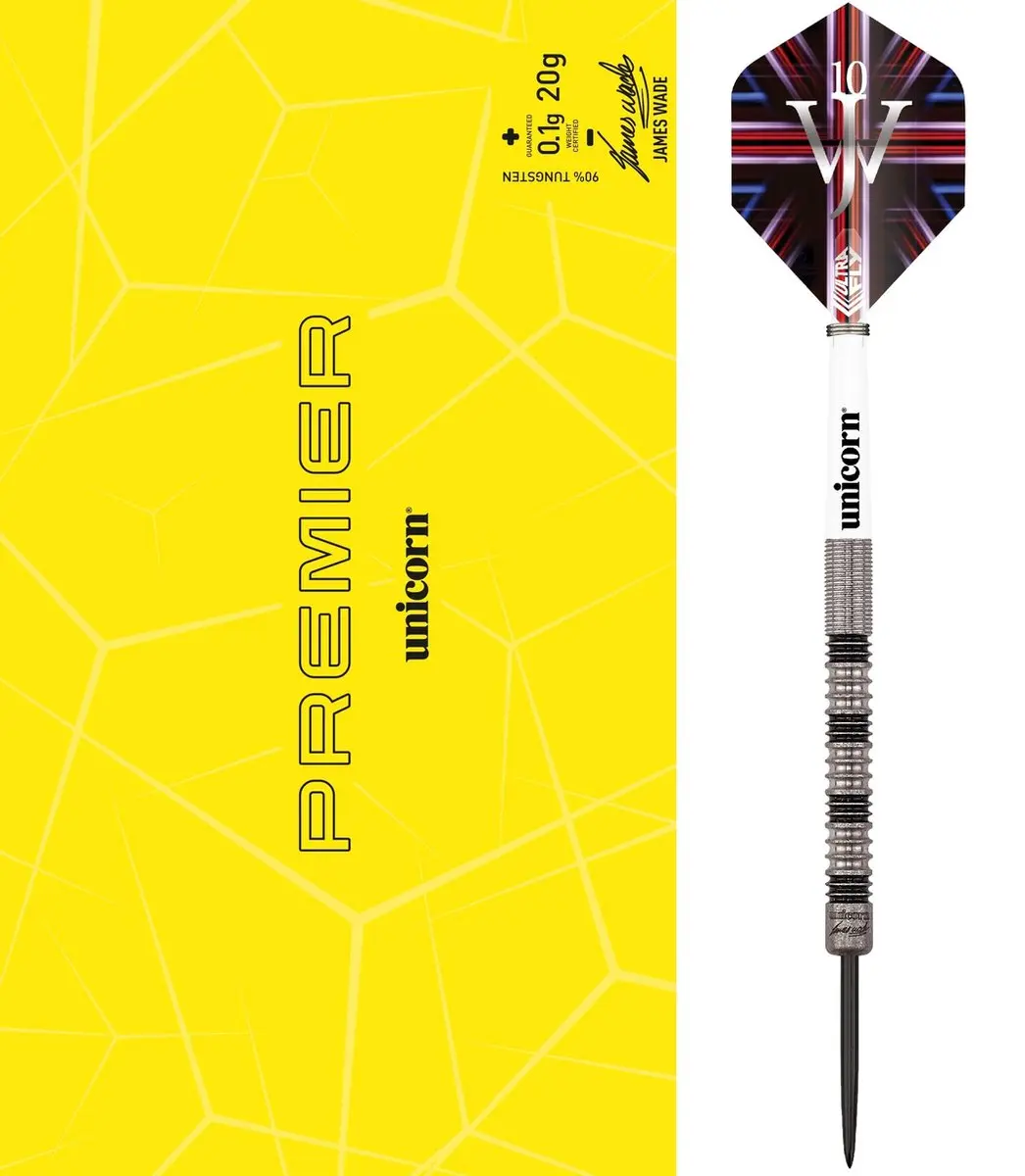 Unicorn Premier James Wade 90% Dartpijlen