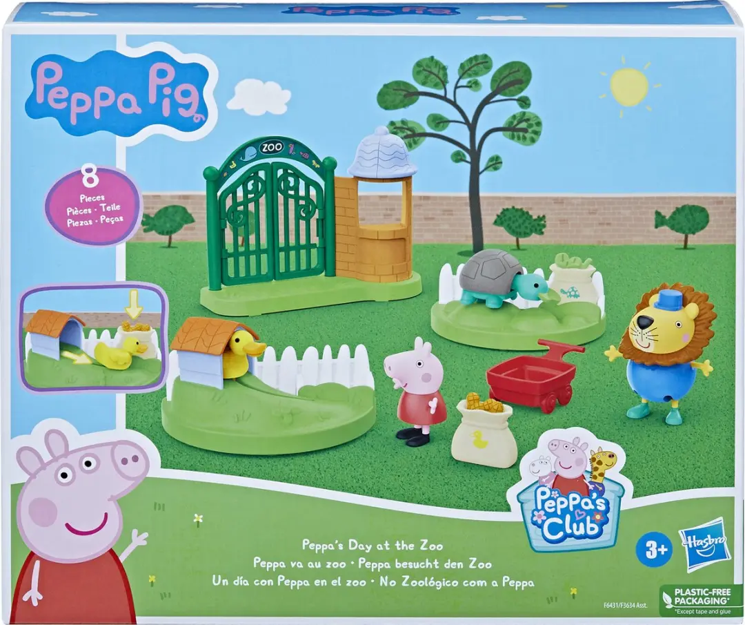 Peppa Pig Speelfiguur Dierentuin f6431 - afbeelding 6 van 6