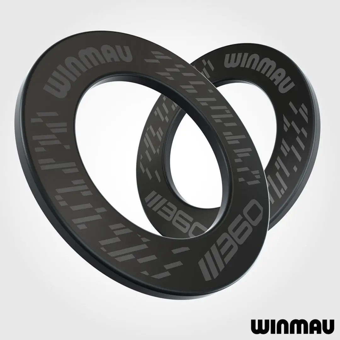 Winmau 360 Black Dart Surround - Grijs/Zwart