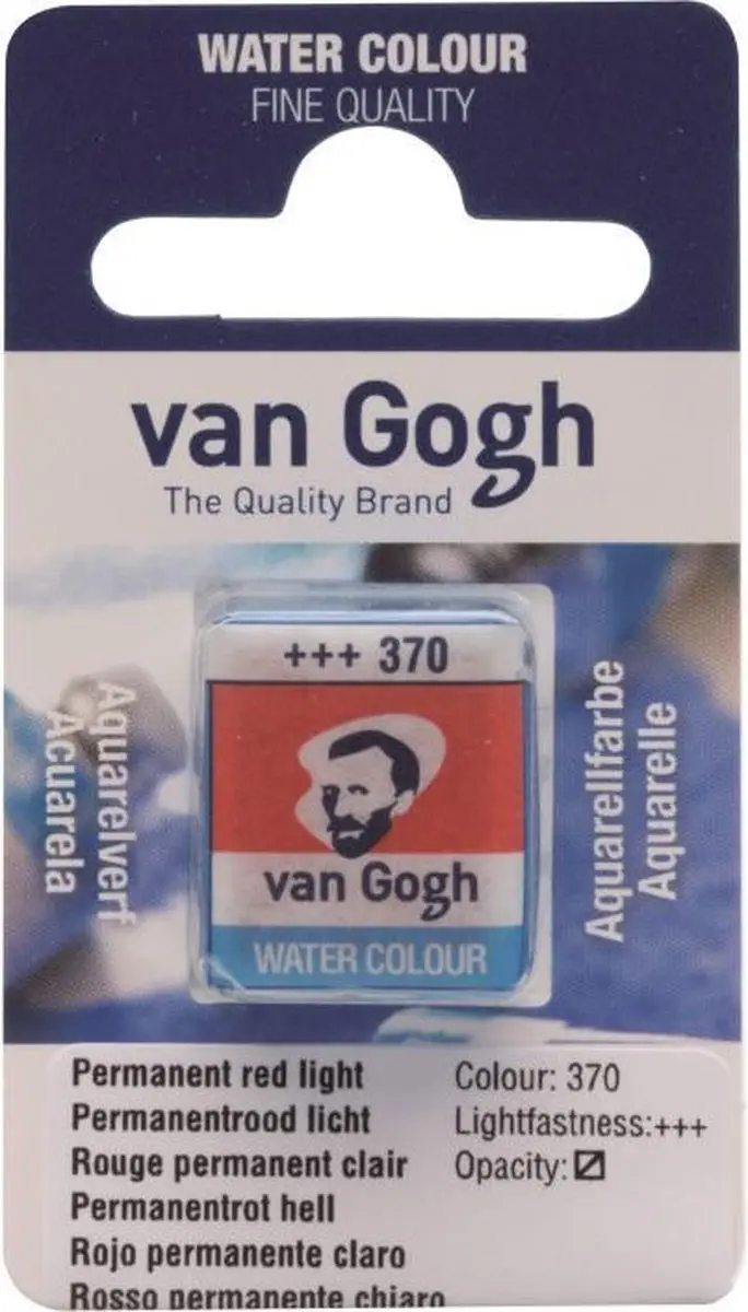 Van Gogh Waterverf Napje Permanent Red Light 10g