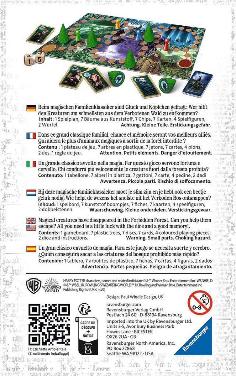 Ravensburger Harry Potter Sagaland - Bordspel