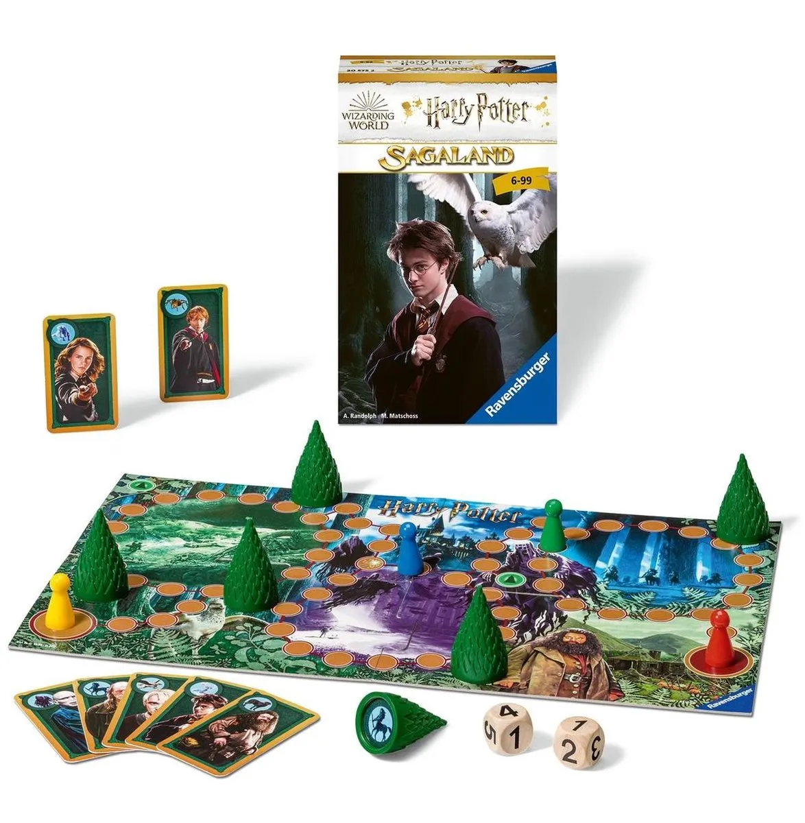 Ravensburger Harry Potter Sagaland Bordspel - 2-4 Spelers