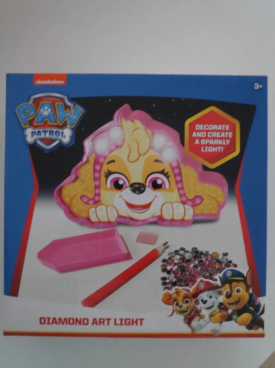 PAW Patrol Skye Diamantkunstlamp - Multi Color