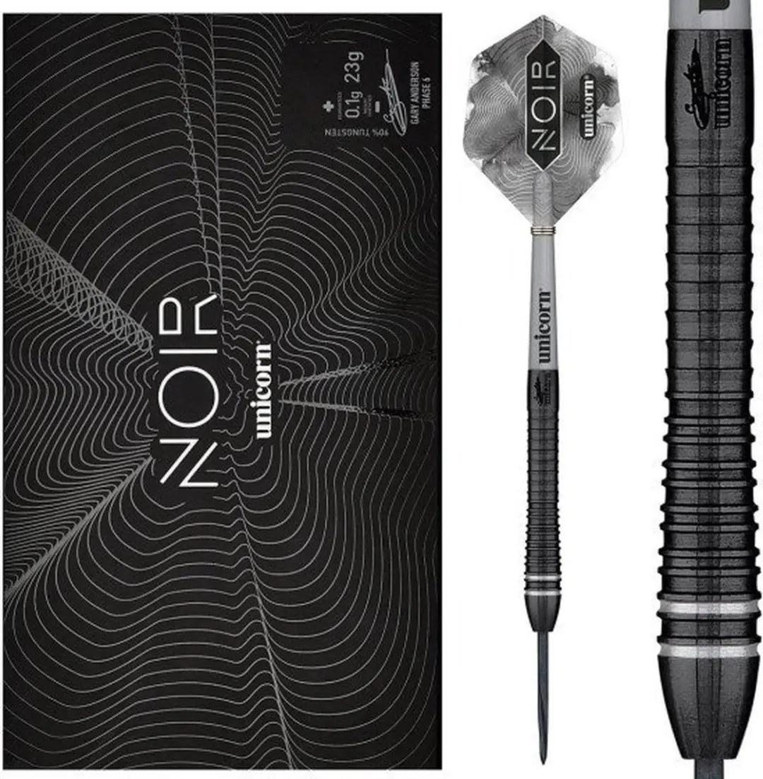 Unicorn Gary Anderson Noir Phase 6 Dartpijlen