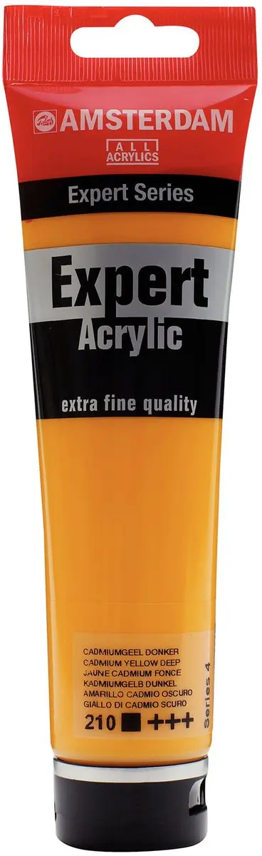 Amsterdam Expert Acrylverf Cadmiumgeel Donker 150ml