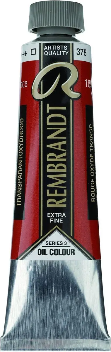 Rembrandt Olieverf Transparant Oxide Red 378