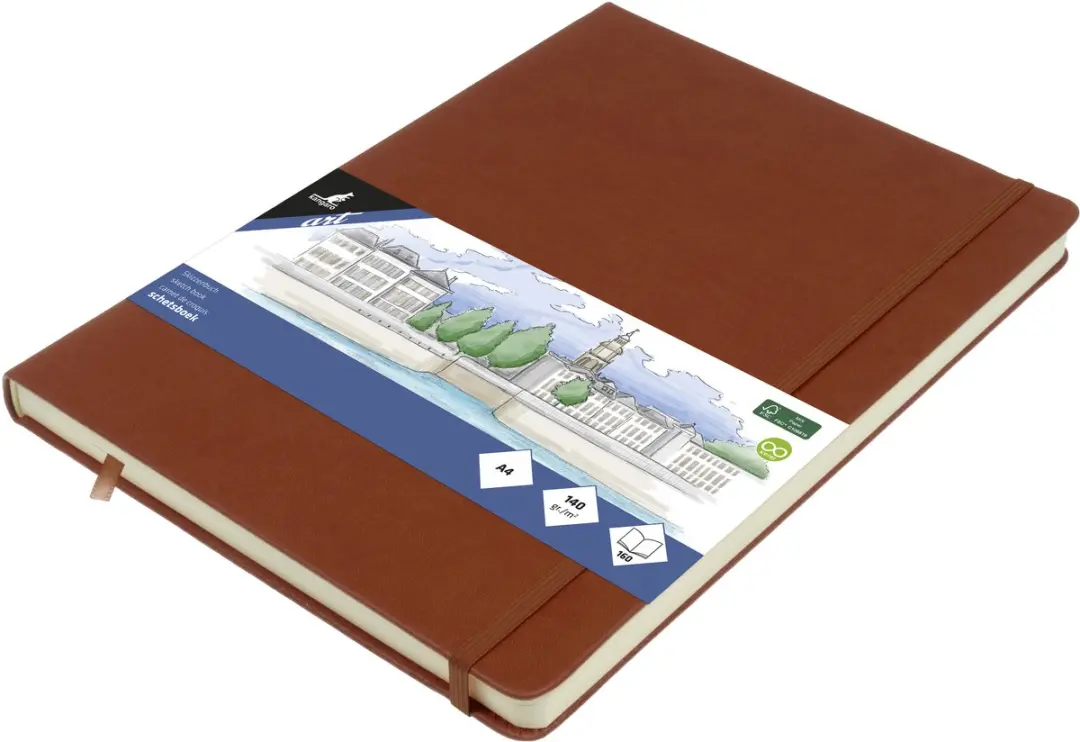 Kangaro K-861247 Schetsboek A4 Cognac