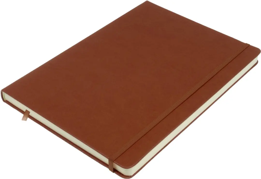 Kangaro K-861247 Schetsboek A4 Cognac - Hardcover met Elastiek